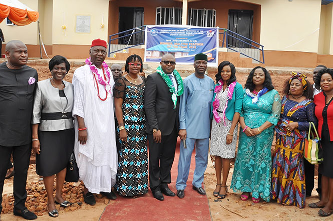 Donation of Blocks of Classrooms & Labs – FGGC Onitsha in Honour of 2015 MTOTY