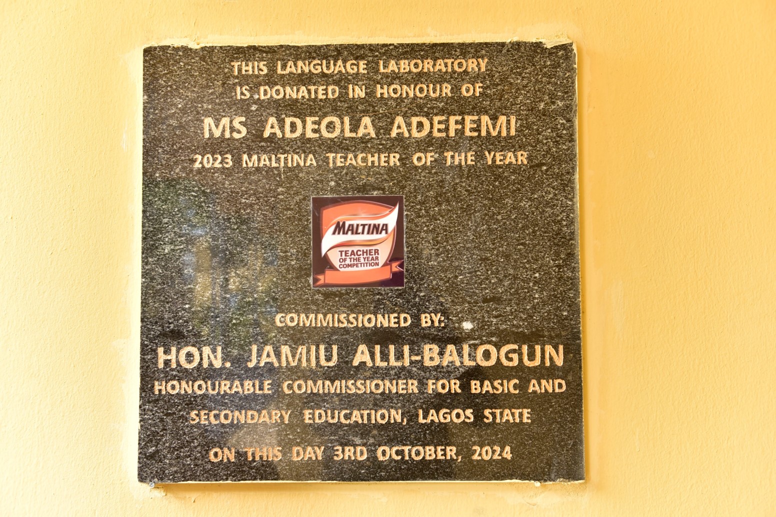 Commissioning of Digital Language Laboratory donated by the NBFOETF to Keke Senior High School – MOTY 2023